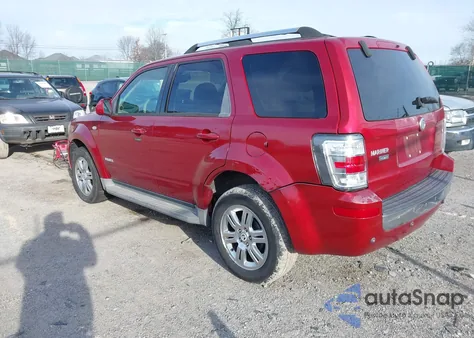 2008 Mercury Mariner Premier z USA, uszkodzony, nr VIN 4M2CU87118KJ47131